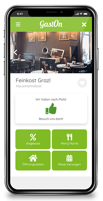 Einfach Tisch reservieren