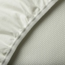 Satinesse Air Silver Schonbezug wollweiss