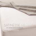 Satinesse Air Silver Schonbezug wollweiss La Piccola