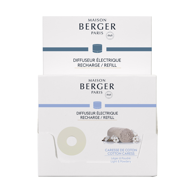 Maison Berger Electric Diffusor Nomade Keramiknachfüllung Cotton Caress