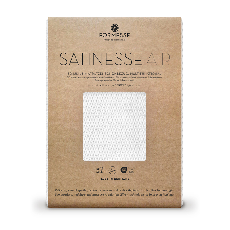 Satinesse Air Silver Schonbezug wollweiss Alto