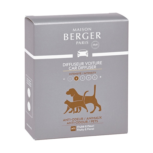 [BERG00284] Maison Berger Auto Diffusor Refill animals bad smells