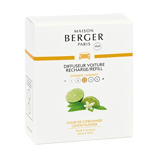 [BERG00296] Maison Berger Auto Diffusor Refill Lemon Flower