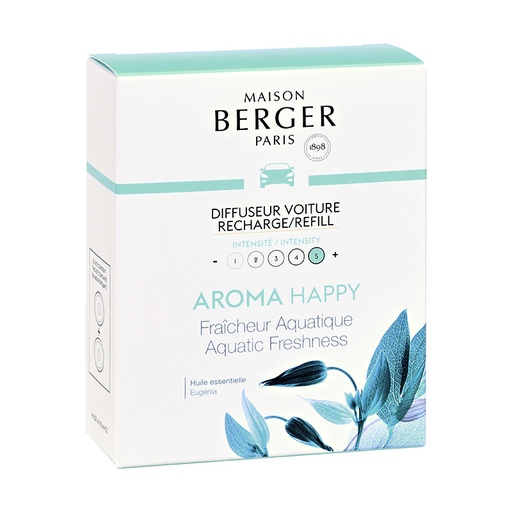 [BERG00303] Maison Berger Auto Diffusor Refill Aroma Happy