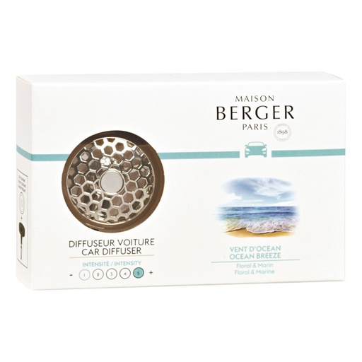[BERG00304] Maison Berger Auto Diffusor Set Ocean Breeze